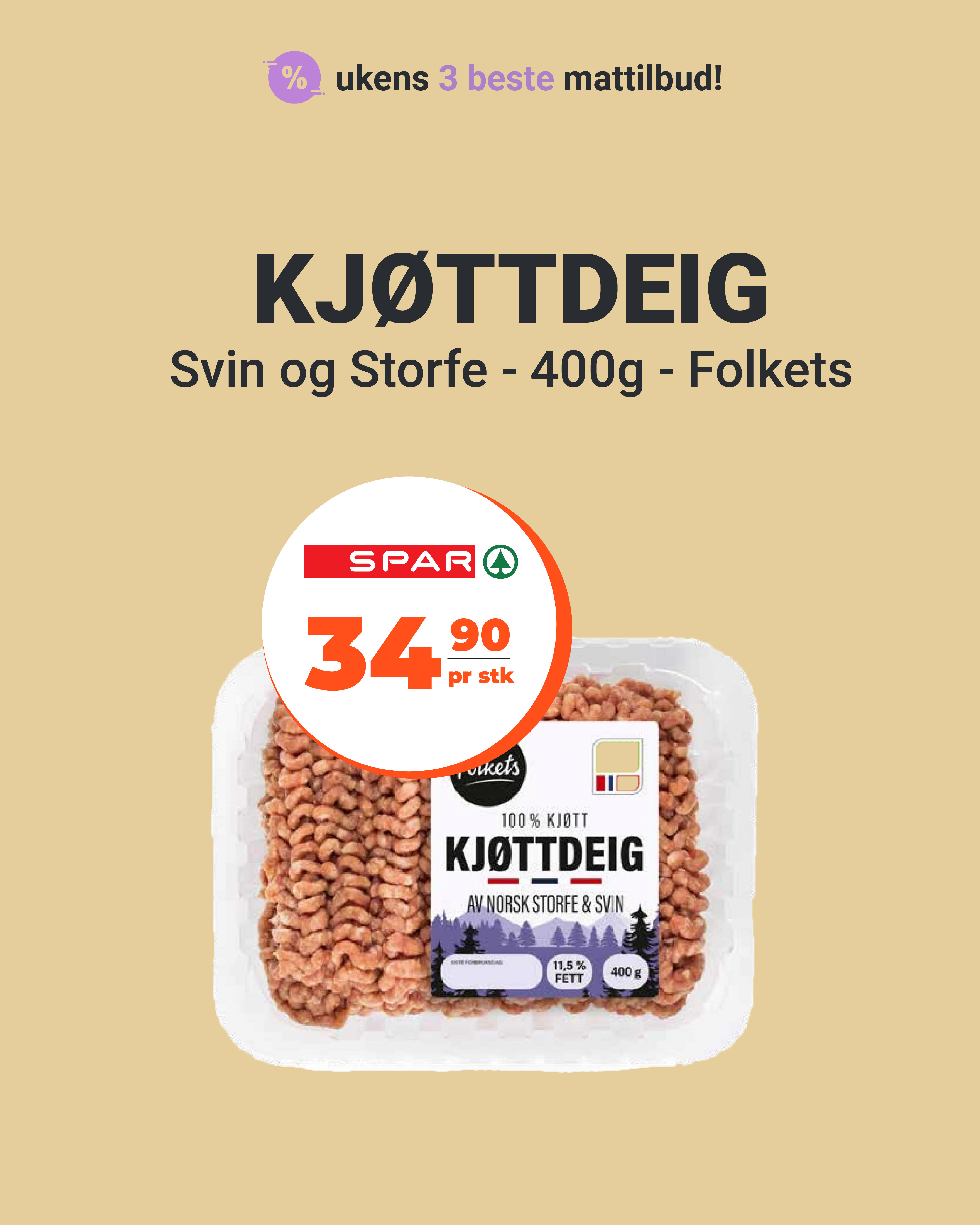 Kjøttdeig